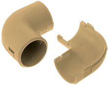 Угол разборный 90гр. ПВХ Промрукав Д=25 IP40 сосна картинка